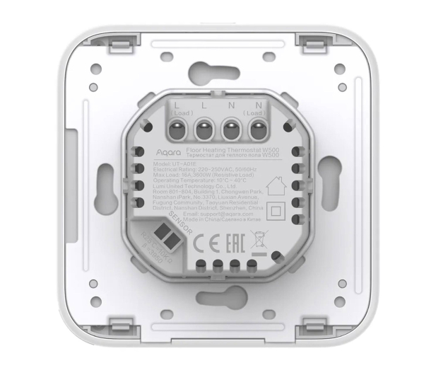 AQARA Floor Heating Thermostat W500 Termostat do ogrzewania UT-A01D - 1350657 - zdjęcie 5